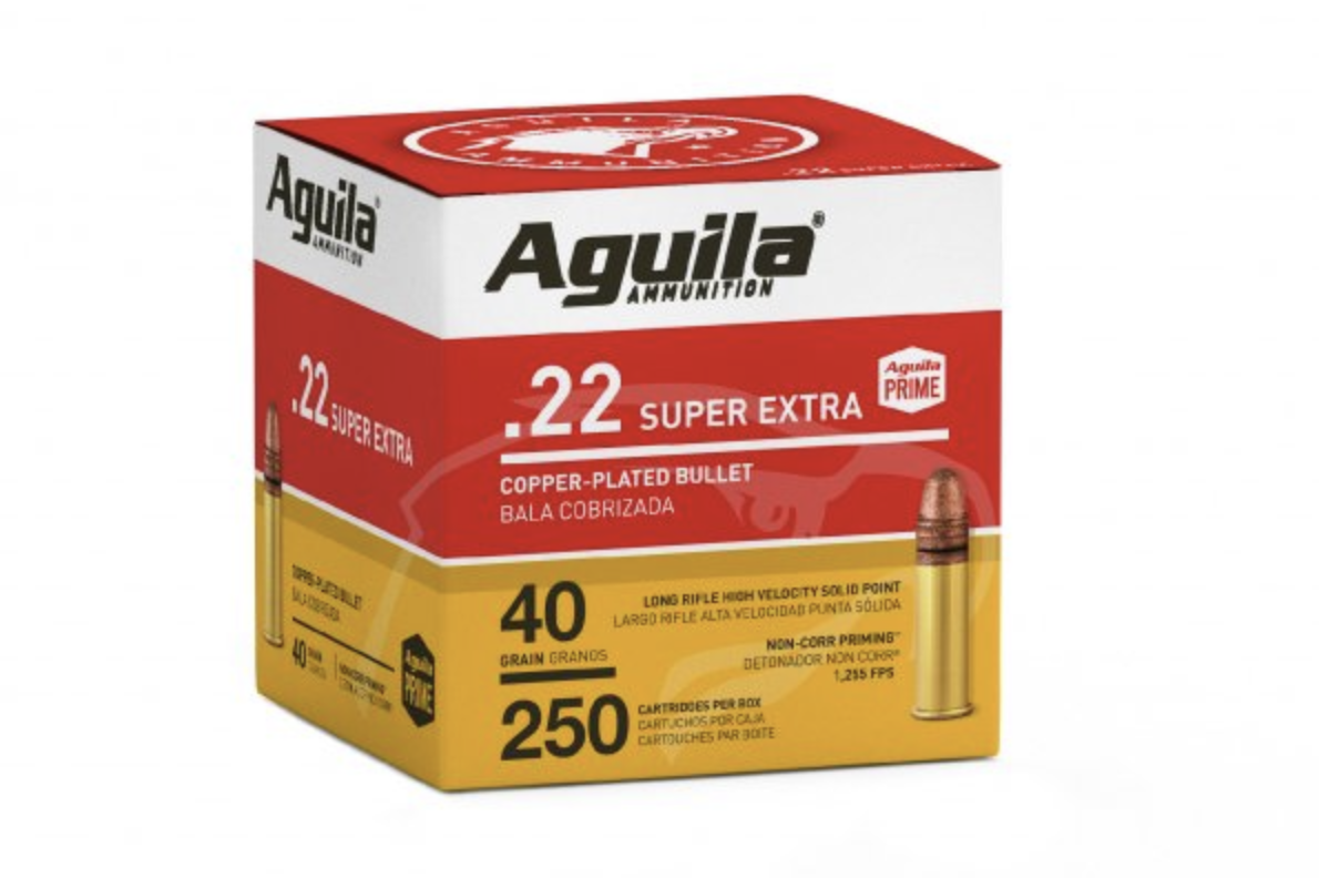 Náboje Aguila 22 LR HV Super Extra 40 grs, 250 ks