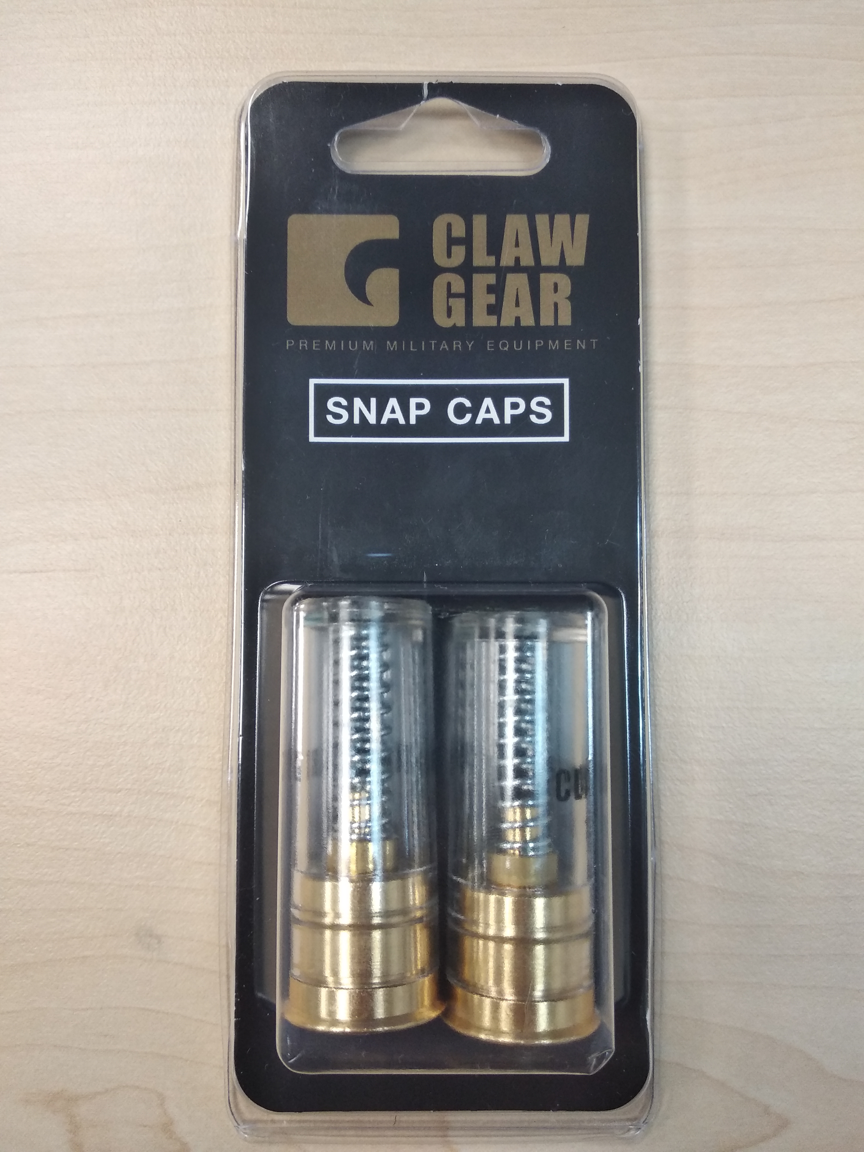 Clawgear cvičné náboje SNAP CAPS .12/76, blistr 2 ks