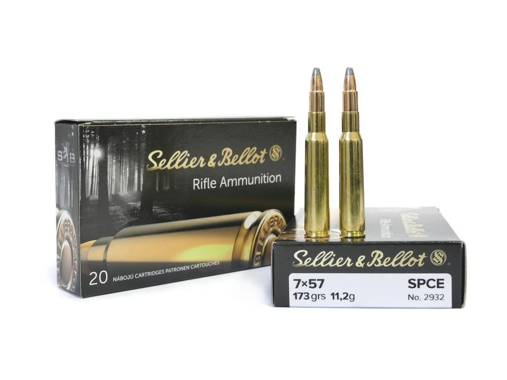 Náboje kulové S&B 8x57JS se střelou SPCE 196 grs, Kat R3