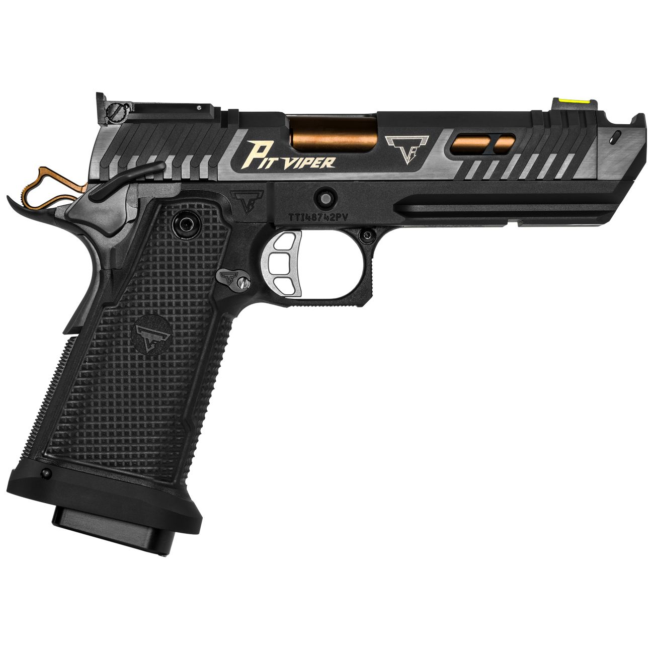 Taran Tactical Innovations (TTI) JW4 Pit Viper, pistole samonabíjecí, Kat. R3