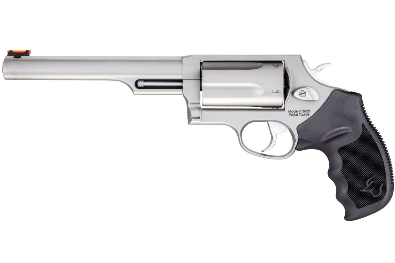 Revolver Taurus, Model 410 Judge, Ráže .45 LongColt.410GA, hl. 6,5 (165mm), nerez, Kat. R3