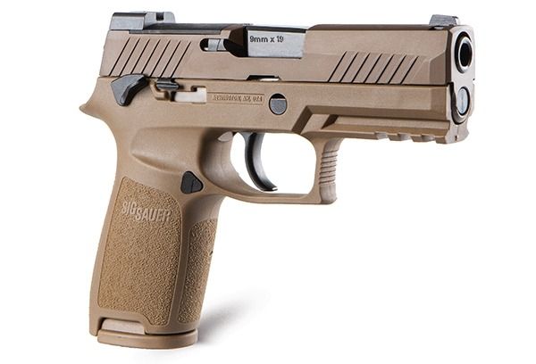 Sig Sauer P320 M18 FDE, pistole samonabíjecí, 9mm Luger