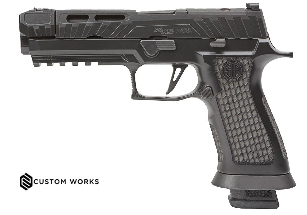Sig Sauer P320 Spectre Comp Blackout 4,6", pistole samonabíjecí, 9 mm Luger