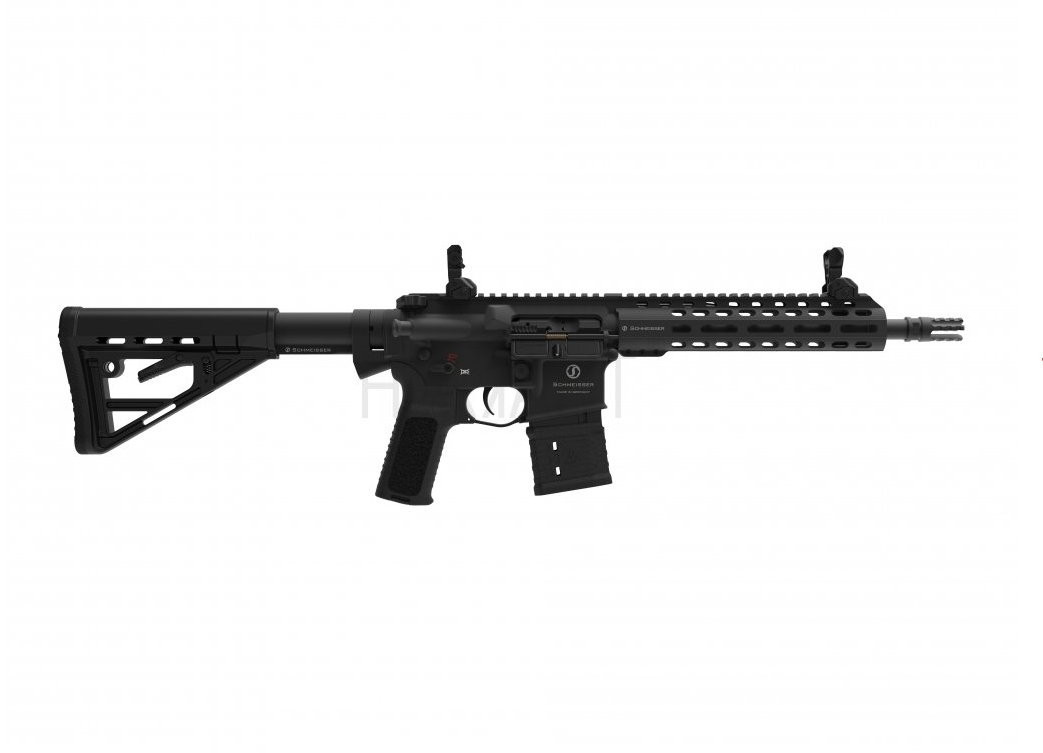Schmeisser AR15 S4F Black 10,5", puška samonabíjecí, .223 Sem/5,56x45